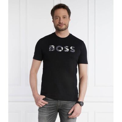 Boss BLACK T-shirt Thompson Regular Fit czarny XL Boss BLACK T-shirt Thompson Regular Fit czarny XL