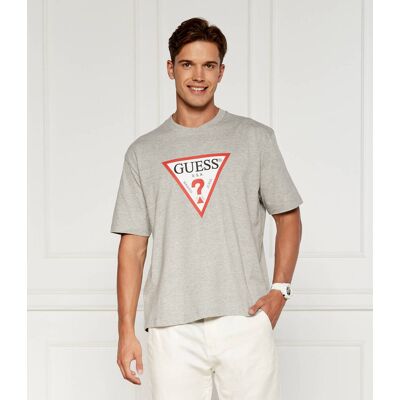 Guess Jeans T-shirt Oversize fit szary M Guess Jeans T-shirt Oversize fit szary M