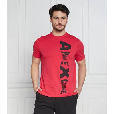 Giorgio Armani Exchange T-shirt Regular Fit czerwony M Giorgio Armani Exchange T-shirt Regular Fit czerwony M