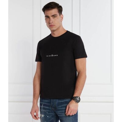 John Richmond T-shirt Regular Fit czarny L John Richmond T-shirt Regular Fit czarny L