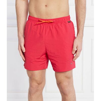 Napapijri Szorty kąpielowe Regular Fit czerwony S Napapijri Szorty kąpielowe Regular Fit czerwony S