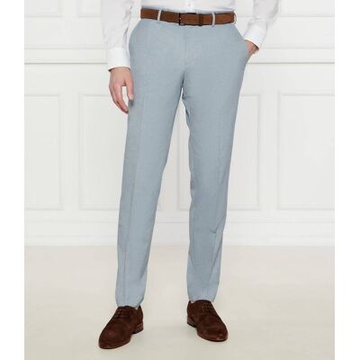 Boss BLACK Spodnie H-Genius-252 Slim Fit błękitny 52 Boss BLACK Spodnie H-Genius-252 Slim Fit błękitny 52