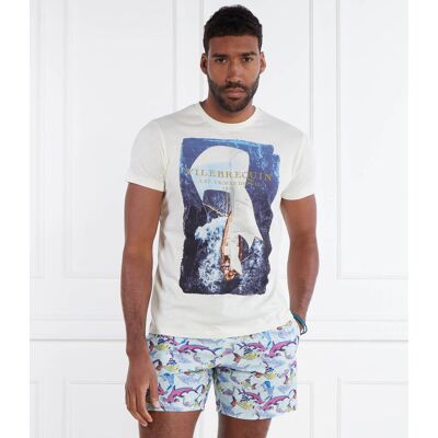 Vilebrequin T-shirt Regular Fit ecru S Vilebrequin T-shirt Regular Fit ecru S