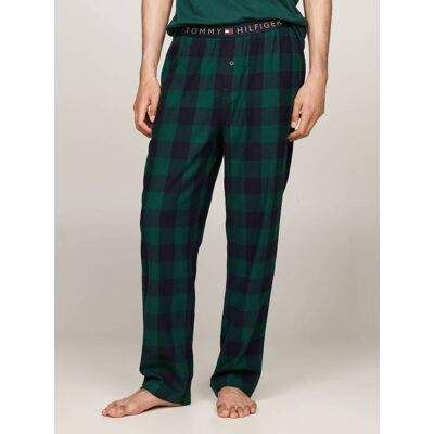 Tommy Hilfiger Spodnie od piżamy Regular Fit zielony XXL Tommy Hilfiger Spodnie od piżamy Regular Fit zielony XXL