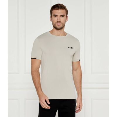 GREEN T-shirt Boss x Matteo Berrettini Slim Fit stretch beżowy XXL GREEN T-shirt Boss x Matteo Berrettini Slim Fit stretch beżowy XXL
