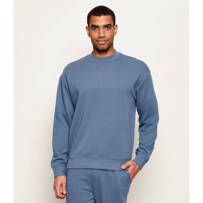 HUGO Bluza Dapocrew Relaxed fit niebieski L HUGO Bluza Dapocrew Relaxed fit niebieski L