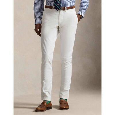 Polo Ralph Lauren Spodnie chino Bedford Slim Fit stretch biały 33/34 Polo Ralph Lauren Spodnie chino Bedford Slim Fit stretch biały 33/34