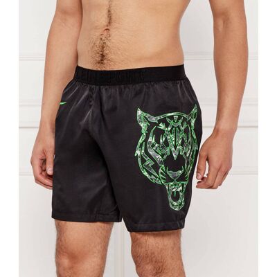 Plein Sport Szorty Regular Fit czarny S Plein Sport Szorty Regular Fit czarny S