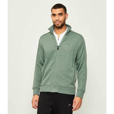 Boss GREEN Bluza SW_Mirror FZ Regular Fit zielony XL Boss GREEN Bluza SW_Mirror FZ Regular Fit zielony XL