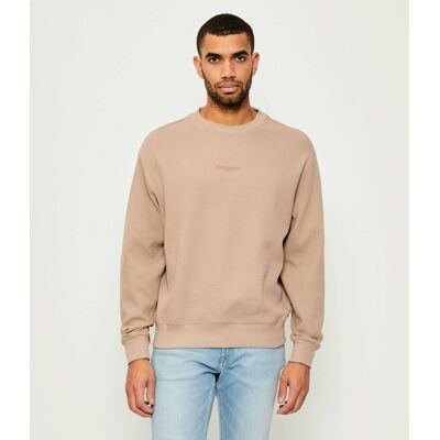 Tommy Jeans Bluza Relaxed fit beżowy M Tommy Jeans Bluza Relaxed fit beżowy M