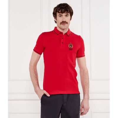Aeronautica Militare Polo Slim Fit czerwony L Aeronautica Militare Polo Slim Fit czerwony L