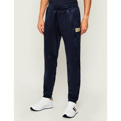 EA7 Spodnie dresowe Slim Fit granatowy L EA7 Spodnie dresowe Slim Fit granatowy L