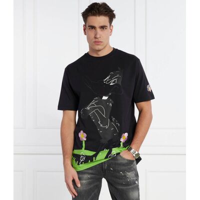 Iceberg T-shirt Oversize fit czarny L Iceberg T-shirt Oversize fit czarny L
