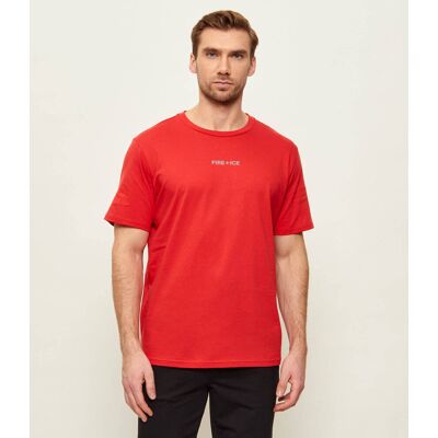 Bogner Fire + Ice T-shirt MICK3 Regular Fit czerwony XL Bogner Fire + Ice T-shirt MICK3 Regular Fit czerwony XL