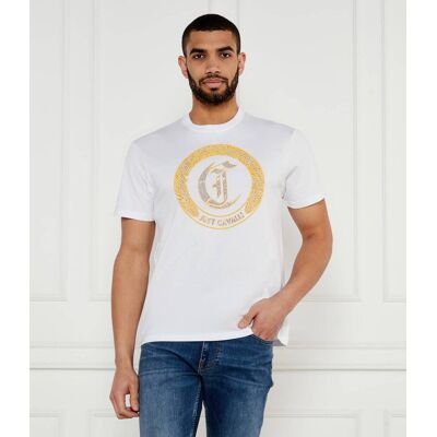 Just Cavalli T-shirt Regular Fit biały S Just Cavalli T-shirt Regular Fit biały S