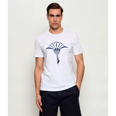 Joop! T-shirt Alerio Regular Fit biały M Joop! T-shirt Alerio Regular Fit biały M