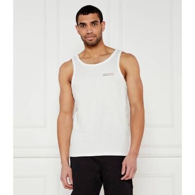 Tommy Jeans Tank top Slim Fit ecru XL Tommy Jeans Tank top Slim Fit ecru XL