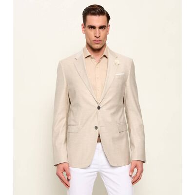 Joop! Wełniana marynarka WeddingHerby Slim Fit beżowy 48 Joop! Wełniana marynarka WeddingHerby Slim Fit beżowy 48