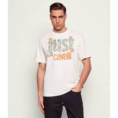Just Cavalli T-shirt Regular Fit ecru XXL Just Cavalli T-shirt Regular Fit ecru XXL