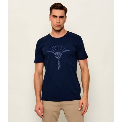 Joop! T-shirt Alerio Regular Fit granatowy M Joop! T-shirt Alerio Regular Fit granatowy M