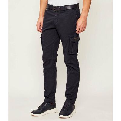 Aeronautica Militare Spodnie cargo Regular Fit granatowy 46 Aeronautica Militare Spodnie cargo Regular Fit granatowy 46