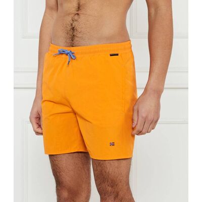 Napapijri Szorty kąpielowe Regular Fit pomarańczowy XL Napapijri Szorty kąpielowe Regular Fit pomarańczowy XL