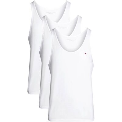 Tommy Hilfiger Underwear Tank top 3-pack Regular Fit biały M Tommy Hilfiger Underwear Tank top 3-pack Regular Fit biały M