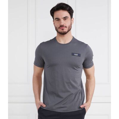 EA7 T-shirt Regular Fit szary M EA7 T-shirt Regular Fit szary M