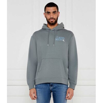 Calvin Klein Jeans Bluza Loose fit zielony M Calvin Klein Jeans Bluza Loose fit zielony M