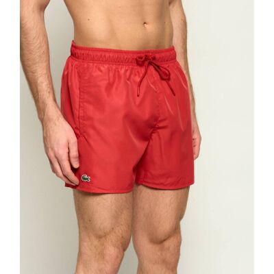 Lacoste Szorty kąpielowe Regular Fit czerwony L Lacoste Szorty kąpielowe Regular Fit czerwony L
