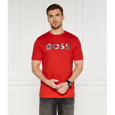 Boss BLACK T-shirt Thompson Regular Fit czerwony XXL Boss BLACK T-shirt Thompson Regular Fit czerwony XXL