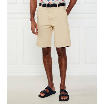 HUGO Szorty chino Darik241 Regular Fit beżowy 32 HUGO Szorty chino Darik241 Regular Fit beżowy 32