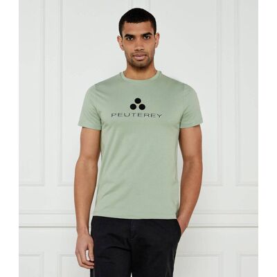 Peuterey T-shirt CARPINUS Regular Fit zielony L Peuterey T-shirt CARPINUS Regular Fit zielony L
