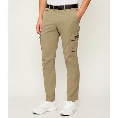 Aeronautica Militare Spodnie cargo Regular Fit khaki 50 Aeronautica Militare Spodnie cargo Regular Fit khaki 50