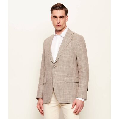 Oscar Jacobson Marynarka Fogerty Regular Fit beżowy 52 Oscar Jacobson Marynarka Fogerty Regular Fit beżowy 52