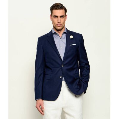 Joop! Wełniana marynarka WeddingHerby Slim Fit granatowy 54 Joop! Wełniana marynarka WeddingHerby Slim Fit granatowy 54