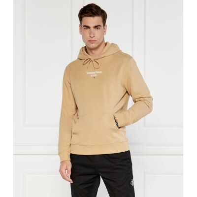 Tommy Jeans Bluza Regular Fit brązowy XL Tommy Jeans Bluza Regular Fit brązowy XL