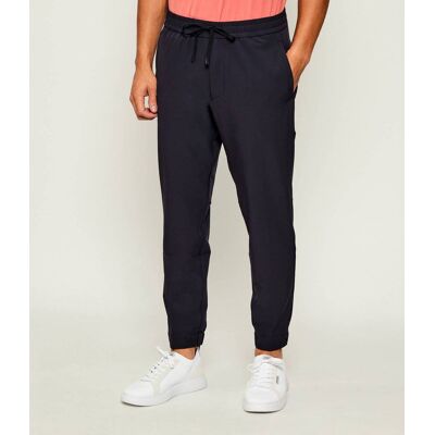 Boss GREEN Spodnie jogger T_Flex Tapered fit granatowy 56 Boss GREEN Spodnie jogger T_Flex Tapered fit granatowy 56