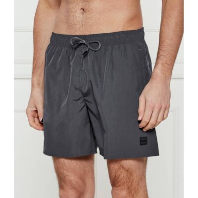 Boss BLACK Szorty kąpielowe Dive Regular Fit grafitowy M Boss BLACK Szorty kąpielowe Dive Regular Fit grafitowy M