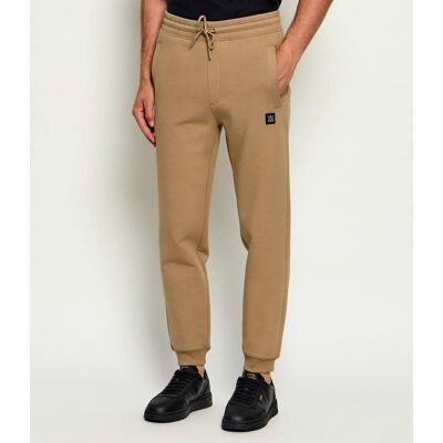 HUGO Spodnie dresowe Dimacs Regular Fit beżowy M HUGO Spodnie dresowe Dimacs Regular Fit beżowy M