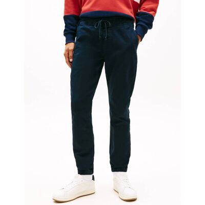 Tommy Jeans Spodnie jogger Scanton Slim Fit granatowy L Tommy Jeans Spodnie jogger Scanton Slim Fit granatowy L