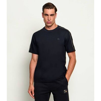 Burberry T-shirt Regular Fit czarny M Burberry T-shirt Regular Fit czarny M