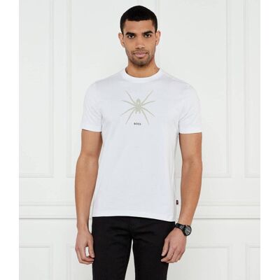 Boss ORANGE T-shirt Te_Spiderbat Regular Fit biały XXL Boss ORANGE T-shirt Te_Spiderbat Regular Fit biały XXL