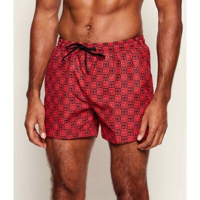 Hugo Bodywear Szorty kąpielowe AARON czerwony XXL Hugo Bodywear Szorty kąpielowe AARON czerwony XXL