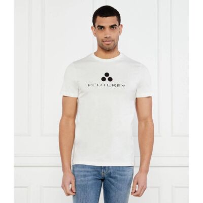 Peuterey T-shirt Carpinus Regular Fit biały XL Peuterey T-shirt Carpinus Regular Fit biały XL