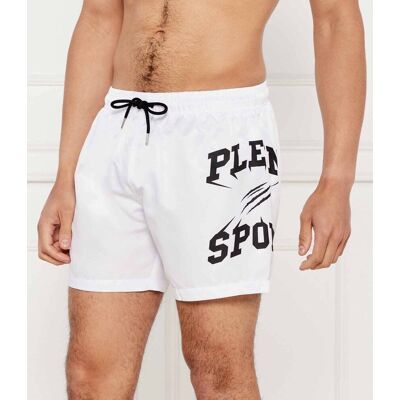 Plein Sport Szorty kąpielowe Regular Fit biały S Plein Sport Szorty kąpielowe Regular Fit biały S