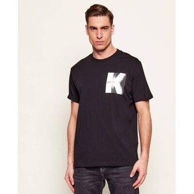 Karl Lagerfeld Jeans T-shirt K Logo Regular Fit czarny L Karl Lagerfeld Jeans T-shirt K Logo Regular Fit czarny L