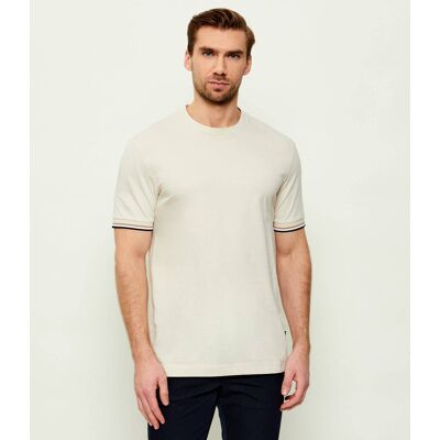 Boss BLACK T-shirt Thompson 04 Regular Fit beżowy M Boss BLACK T-shirt Thompson 04 Regular Fit beżowy M