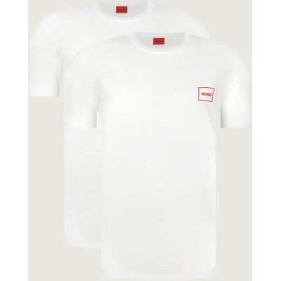 HUGO T-shirt 2-pack Dugopak Regular Fit biały XXL HUGO T-shirt 2-pack Dugopak Regular Fit biały XXL