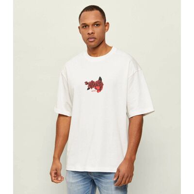 HUGO T-shirt Domans Oversize fit biały S HUGO T-shirt Domans Oversize fit biały S